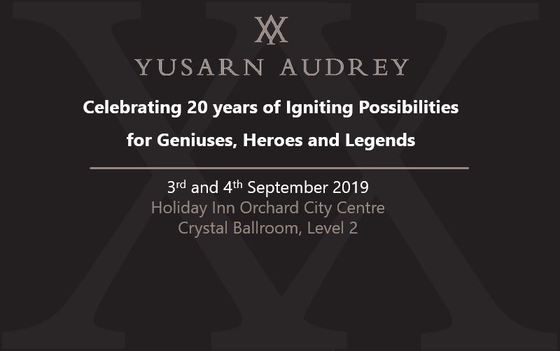 Yusarn Audrey Celebrates 20 Years Of Igniting Possibilities - Yusarn Audrey